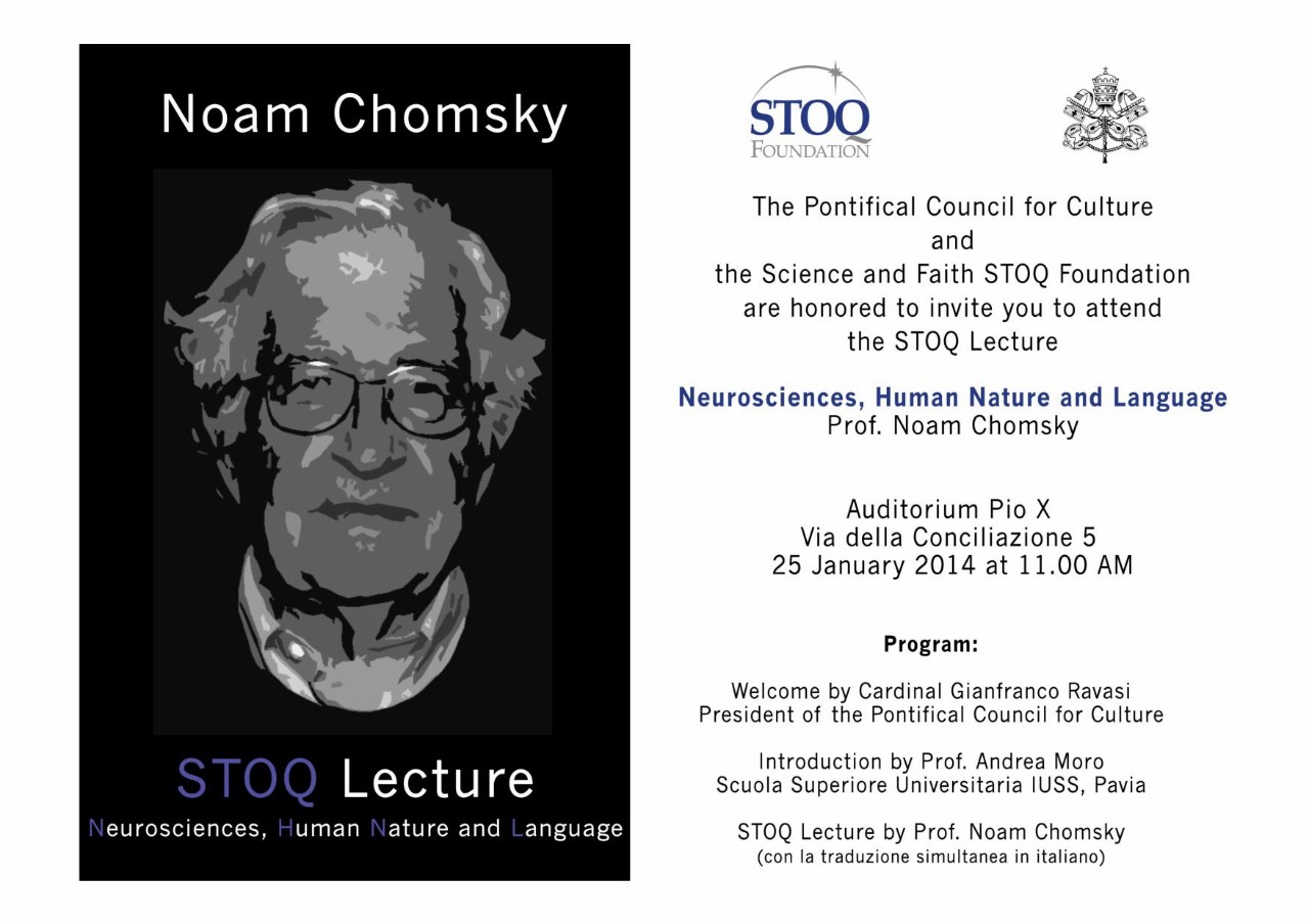 The 2014 Stoq Lecture The 2014 Stoq Lecture